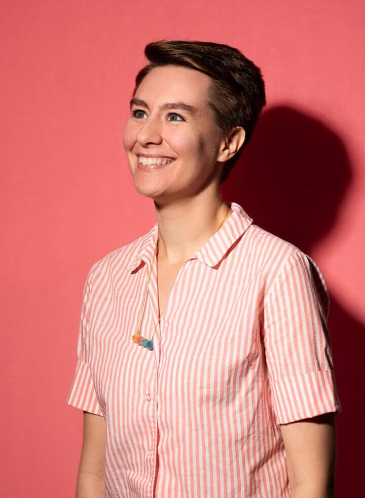 pixel bakery Rebecca Cook, animation generalist company headshot